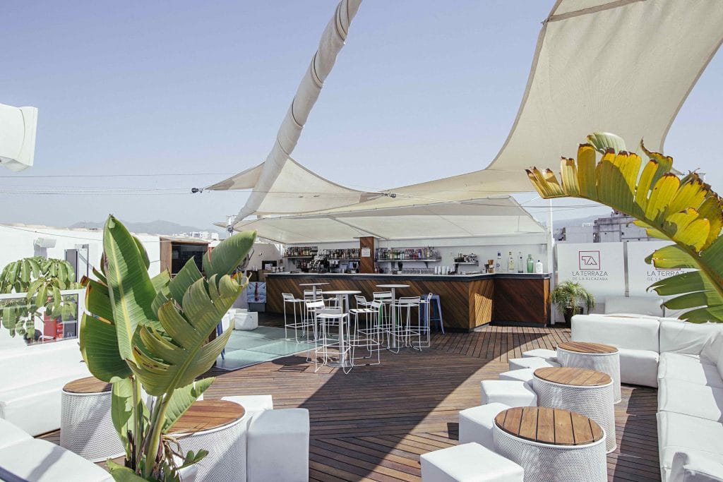 Barra de La Terraza de la Alcazaba