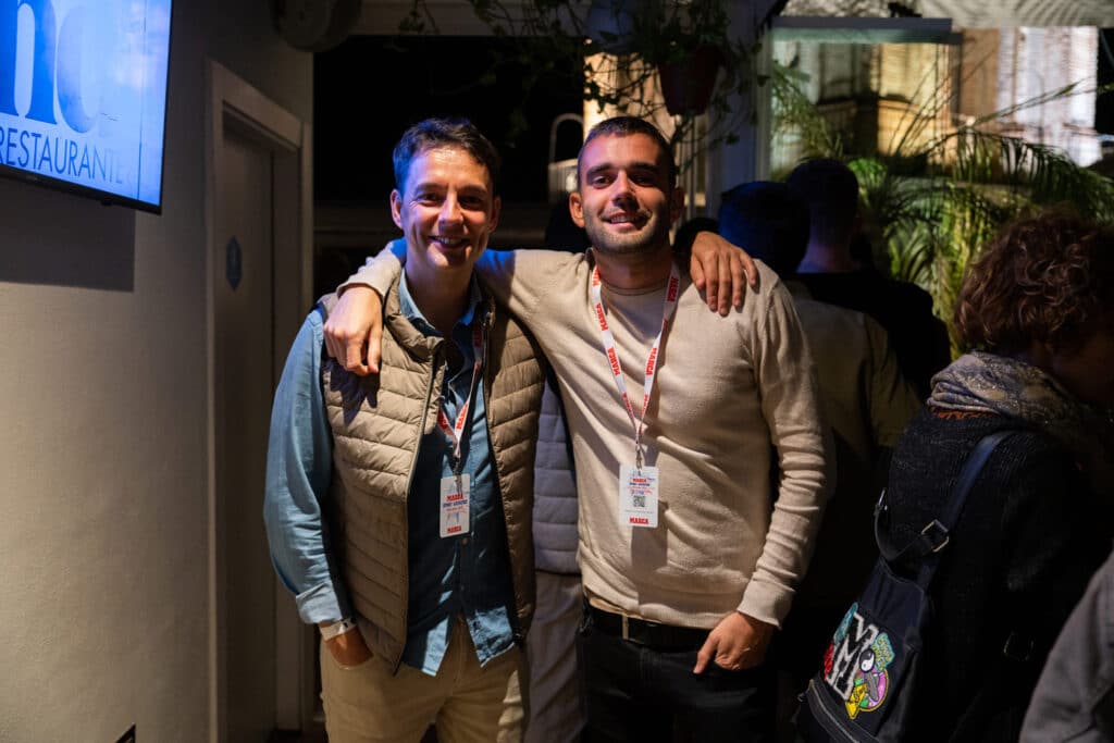 Periodistas de MARCA en cóctel del evento deportivo en málaga