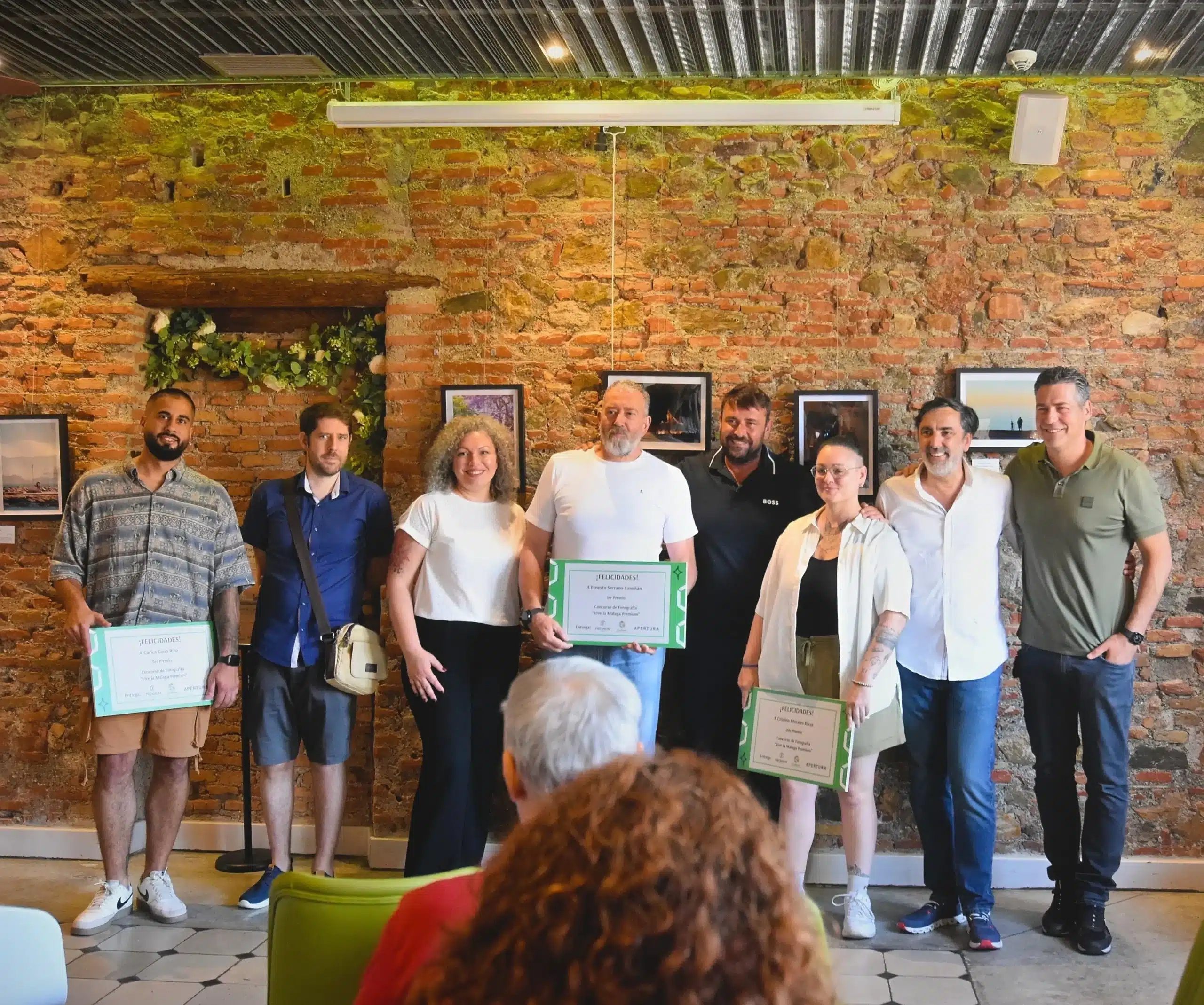 ganadores concurso de fotografía "Vive la Málaga Premium"