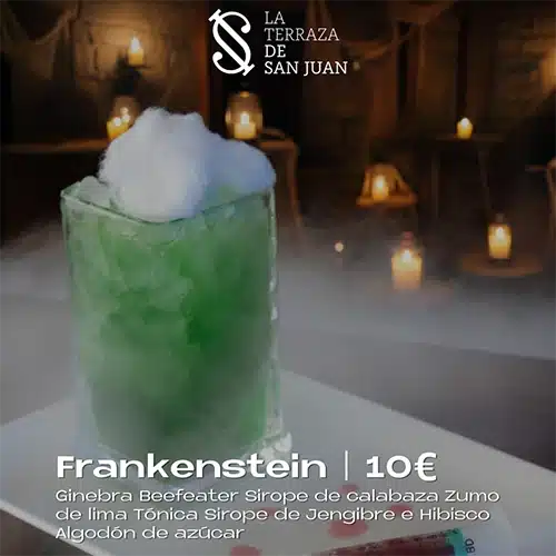 Frankenstein cóctel tan sorprendente como divertido.